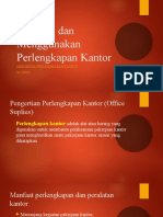 Memilih Dan Menggunakan Perlengkapan Kantor