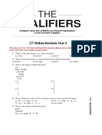 The Qualifiers Chapter wise Set of MCQs to Check Preparation Level of Each Chapter