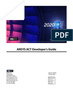 ANSYS ACT Developers Guide