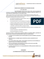 DGOSE-VU-1041-2022 Comunicado para El Uso de Cubrebocas en Escuelas de Educación Básica en La CDMX