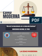 El Derecho en La Edad Moderna