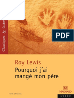 Pourquoi J'ai Mangé Mon Père - Roy Lewis