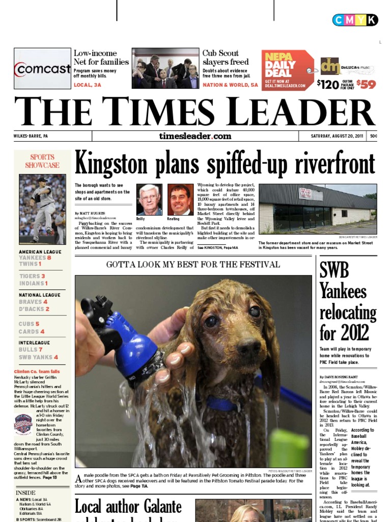 Times Leader 08-20-2011 | Crime Thriller | Prosecution