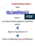 Bagaimana Cara Mendapatkan Sertifikat Vaksinasi