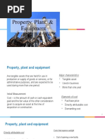 Property, Plant and Equipment