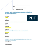 Prueba Escrita Tecnicas y Metodos de Aprendizaje Investigativo