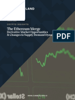 The Ethereum Merge - Derivative Market Opportunities & Changes To SupplyDemand Dynamics