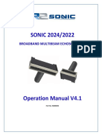 Sonic2024-2022 OperationManual V4.1r001-Update