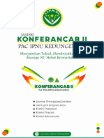 Buku Hasil Konferancab II IPNU IPPNU Kecamatan Kedungdung