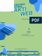 Persiapan Piloting Sakti Web Admin