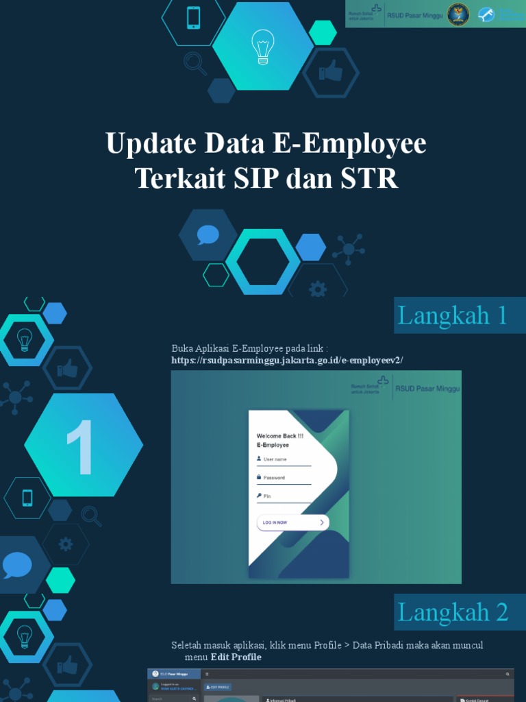 Update Data E-Employee untuk SIP/STR | PDF | Komputer | Bisnis