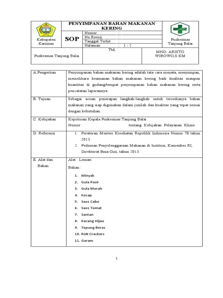 sop-penyimpanan-bahan-makanan-kering-pdf