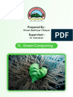 Green Computing (Shvan Bakhtyar)