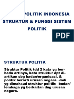 III. Analisis Politik (Sistem, Struktur Dan Fungsi)