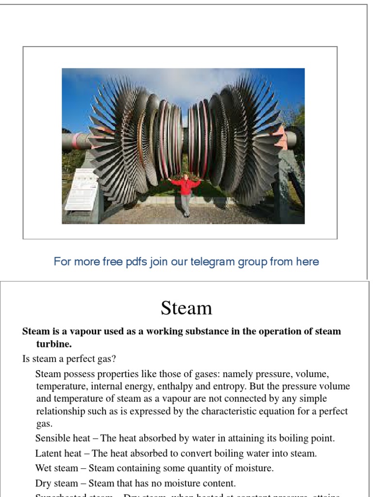 Steam Turbine | PDF | Turbine | Steam