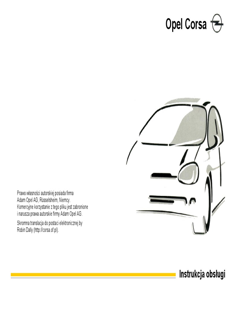 2007 OPEL CORSA B WORKSHOP MANUAL PDF FREE DOWNLOAD visual data 4