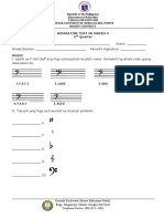 Summative Test Mapeh 5