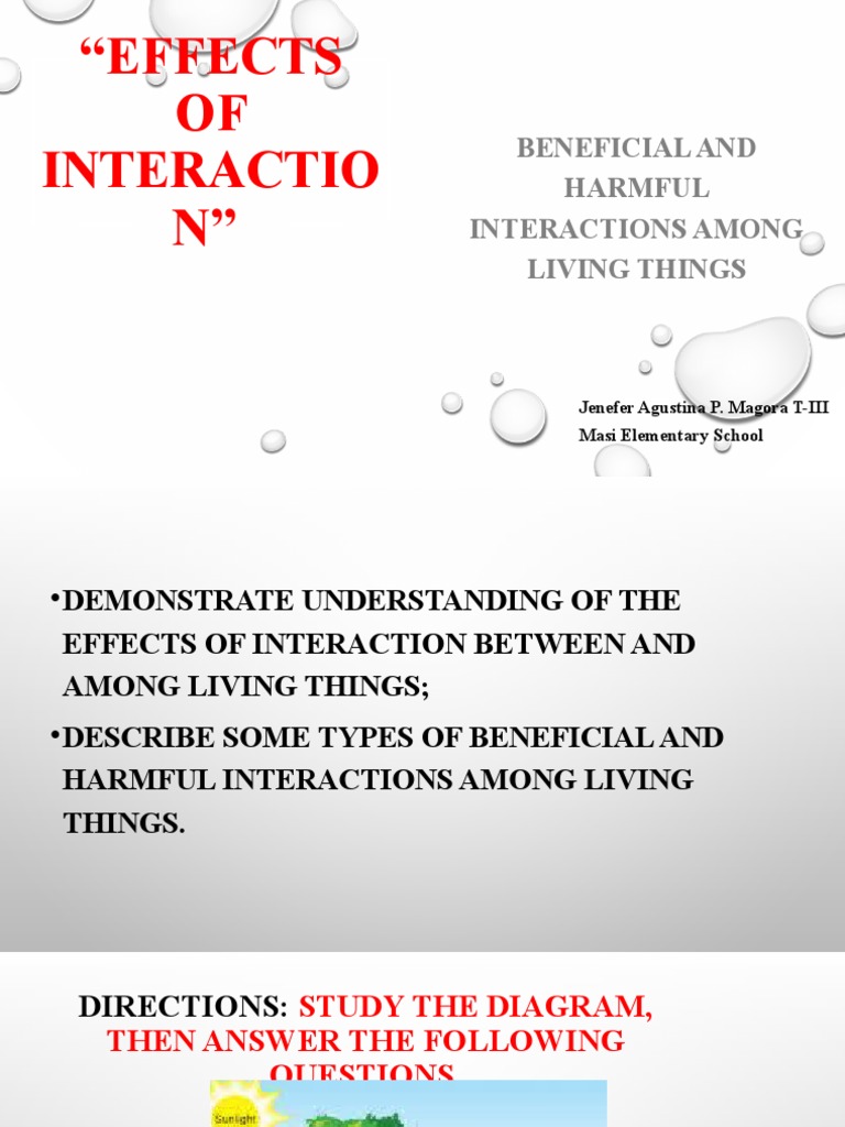 Interactions Among Living Things | PDF