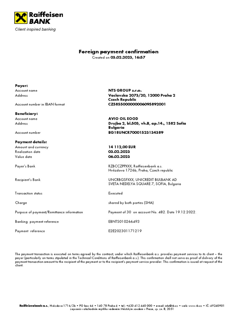 RB Confirmation 20230203165752 | PDF | Payments | Financial Services