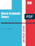 Macro-Economic Theory - A Mathematical Treatment
