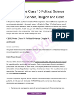 CBSE-Notes-Class-10-Political-Science-Chapter-4-Gender-Religion-and-Caste 2