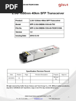 SFP 2.5G CWDM 1550 40 T02#151084