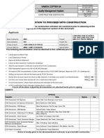 Construction Certificate Approval