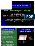 Luas Daerah Jajar Genjang - SD 3 Megawon