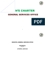 GSO Citizen's Charter Sample
