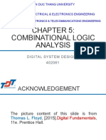 Chap 5 Combinational Logic Analysis