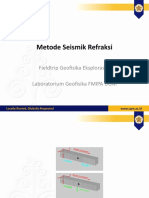 Metode Seismik Refraksi - Geofisika Eksplorasi II Fieldtrip - Lab Geofisika FMIPA UGM