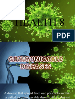 HEALTH 8 - Top 8 Communicable Diseases