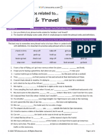 Holiday and Travel Phrasal Verbs CLT Communicative Language Teaching Resources Dire - 132581