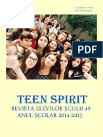 Revista Teen Spirit 2014-2015