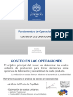 Costeo en Operaciones