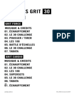 LES MILLS GRIT 30 (GRIT30ChoreographyNotes Row FR App Print PDF