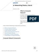 What Is Computer Networking - Basics, Uses & Components
