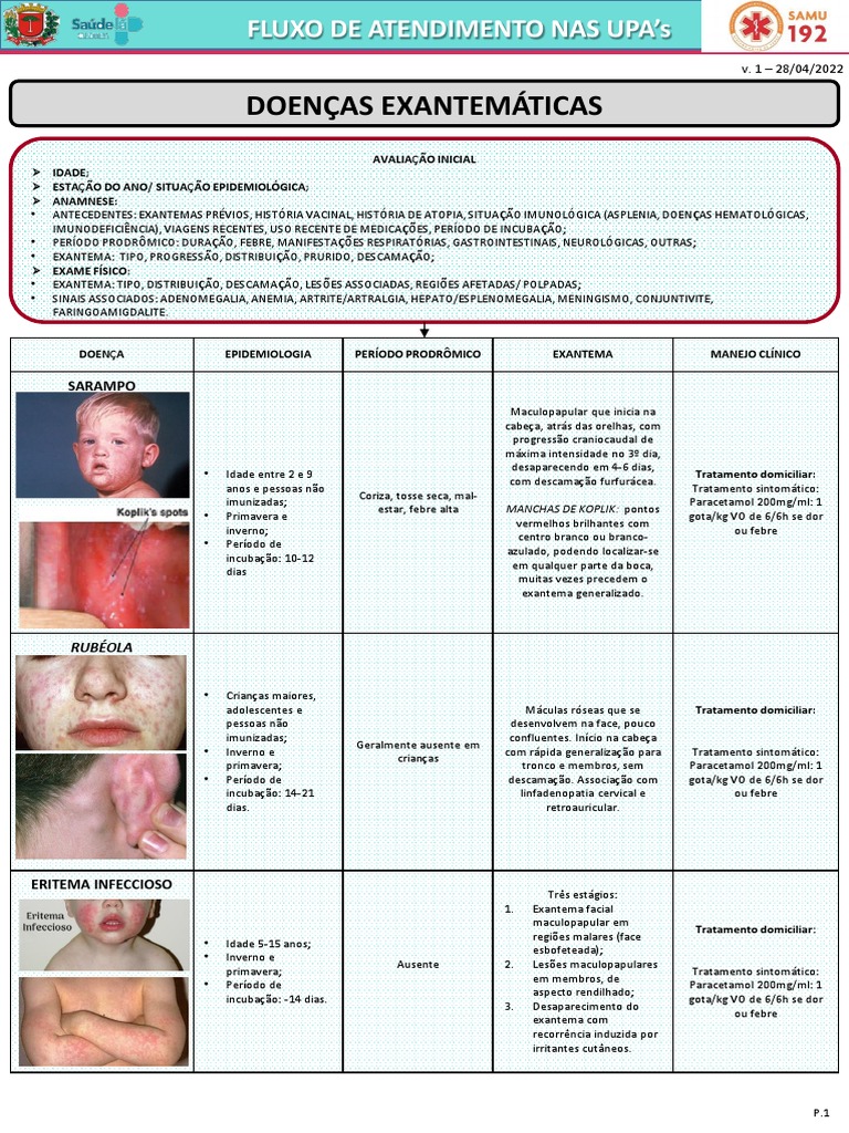 Doenças Exantemáticas | PDF | Epidemiologia | Causas de morte