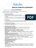 Coberturas Adeslas Autonomos  