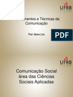 Aula 1 de Fundamentos. Os Elementos Da Comunicação