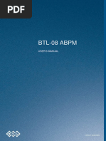 BTL BTL 08 ABPM Manual