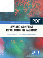 Law and Con Ict Resolution in Kashmir