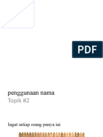 Topik 2 - Penggunaan Nama