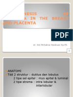 pathogenesis of neoplasm in breast and placenta