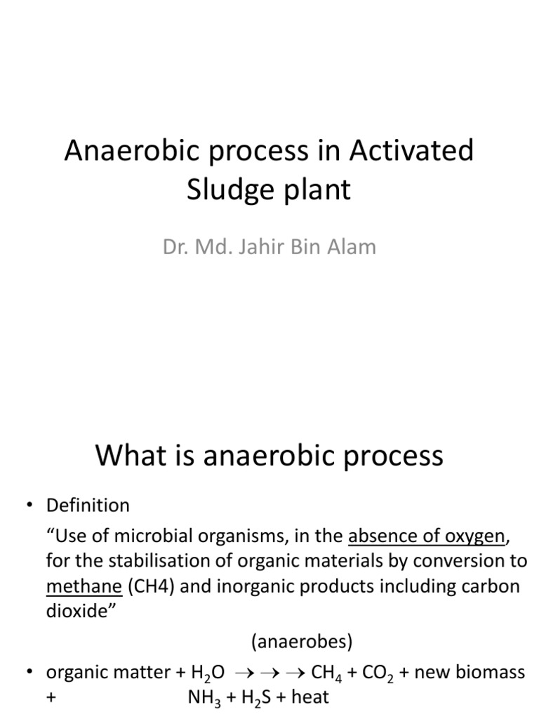 Brief Anaerobic Process PDF Anaerobic Digestion Carbon Dioxide