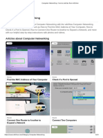 Computer Networking - How To Articles From WikiHow