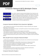 Computer Network MCQ (Multiple Choice Questions) - Sanfoundry