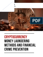 Cryptocurrency money laundering prevention methods