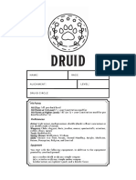 1700388-A4 - Druid Booklet