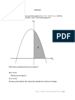 Area of Shaded Region Integral